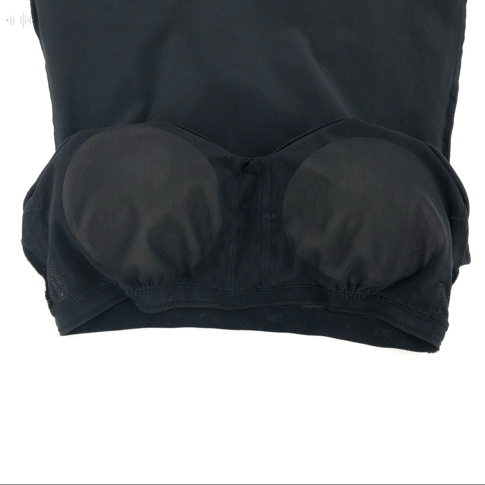 Lucy Black Racer Back Sleeveless Tank Athletic Top - Picture 3 of 8